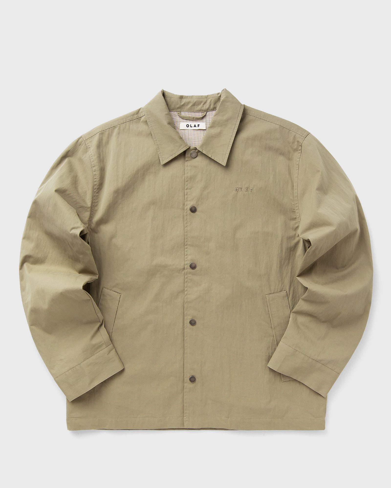 OLAF OLAF WORKWEAR COACH JACKET in beige