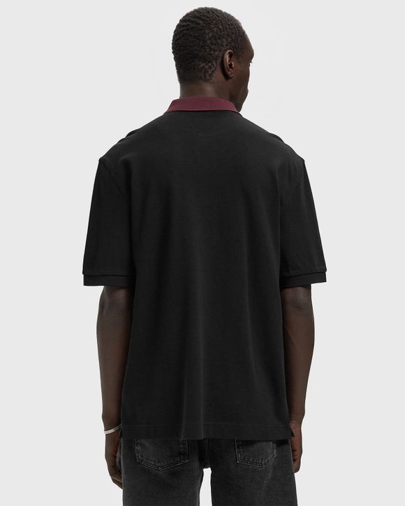 EMBROIDERED PANEL POLO SHIRT