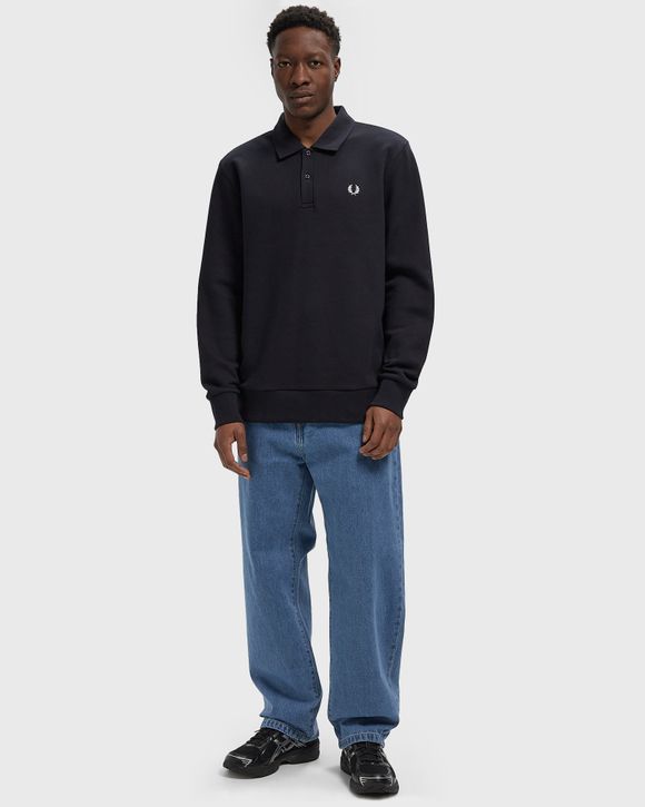 Thumbnail - PIQUE COLLARED SWEATSHIRT