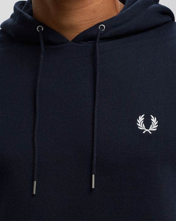 Fred Perry TIPPED HOODED SWEATSHIRT Blue | BSTN Store