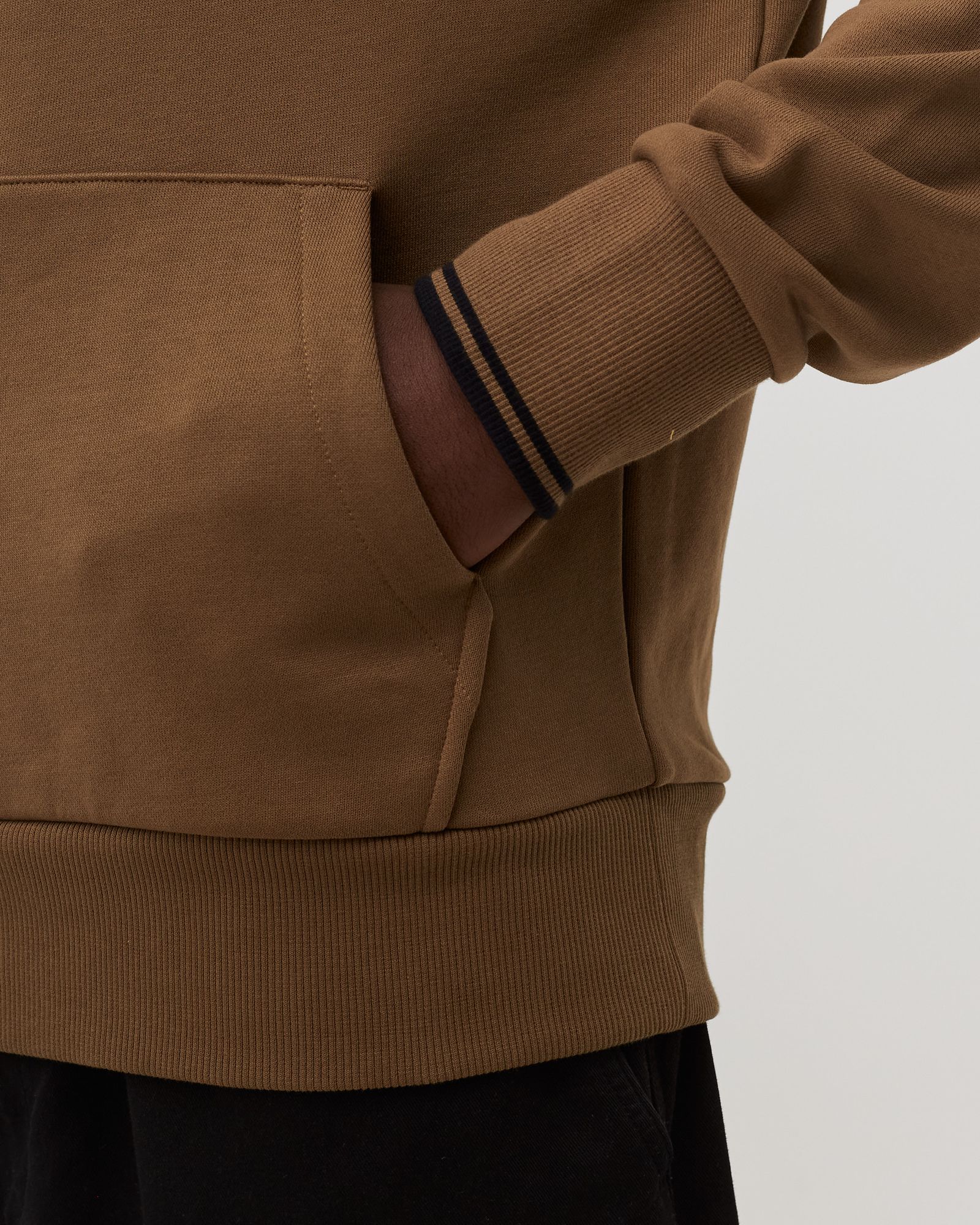 TIPPED HOODED SWEATSHIRT