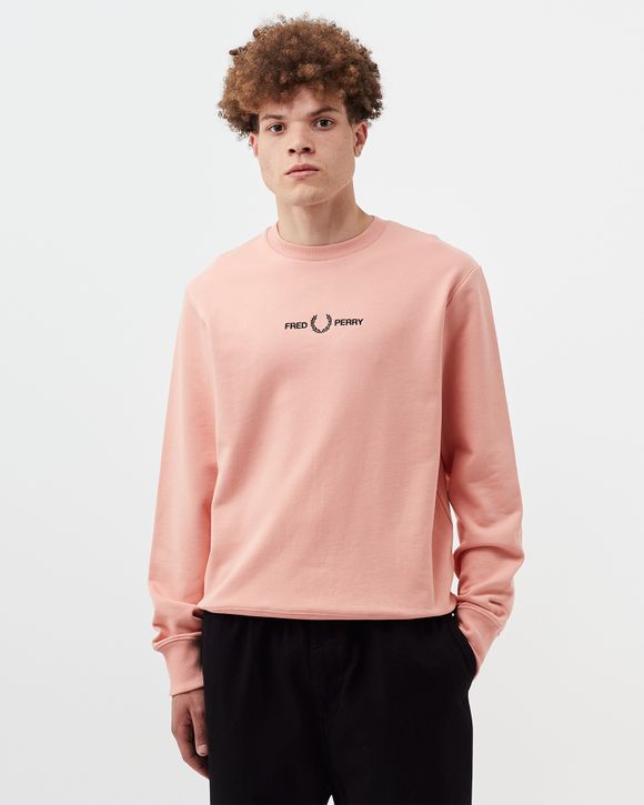 Fred perry embroidered clearance sweatshirt