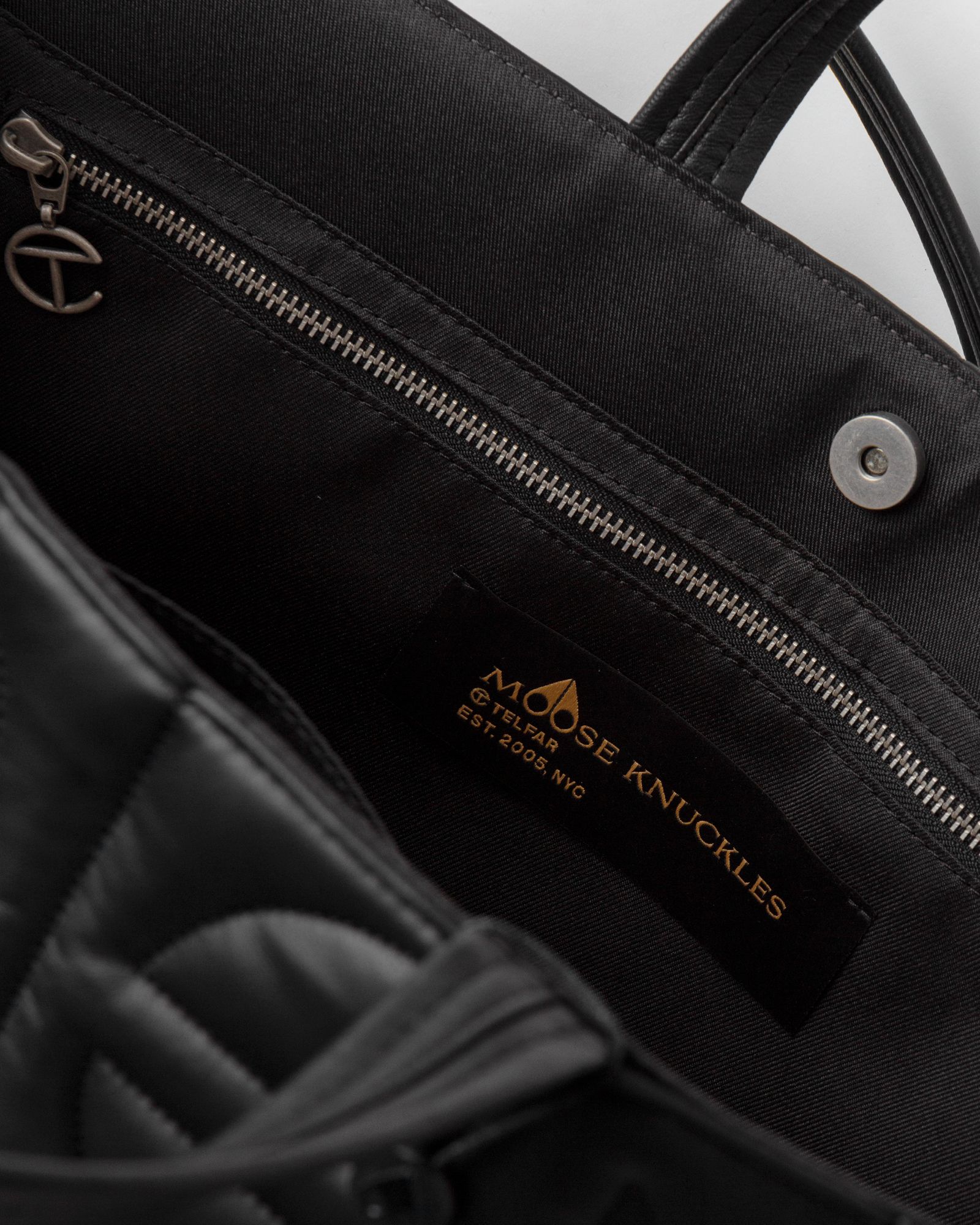 Moose Knuckles x Telfar LARGE LEATHERBAG