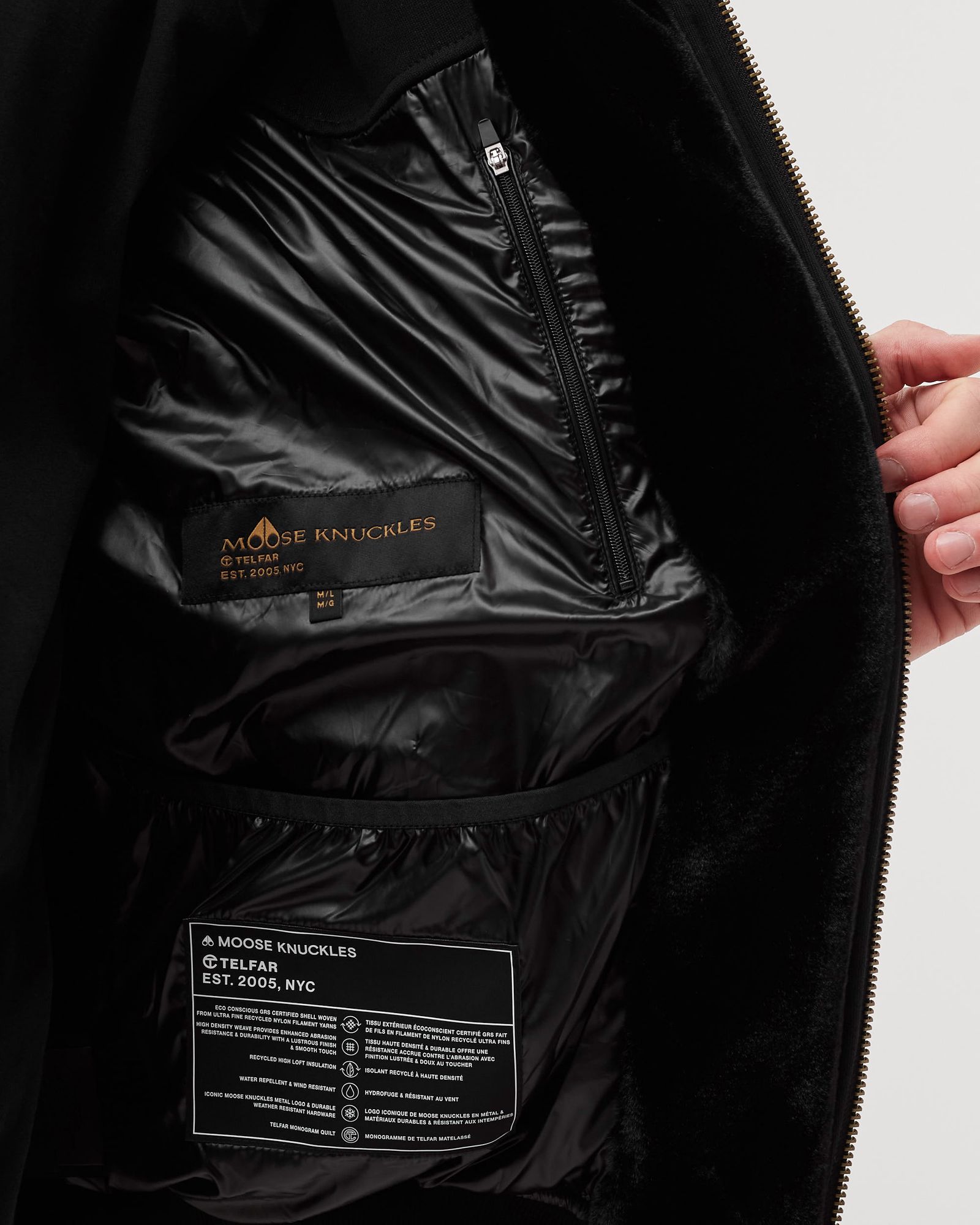 Moose Knuckles x Telfar PUFF HOODIE