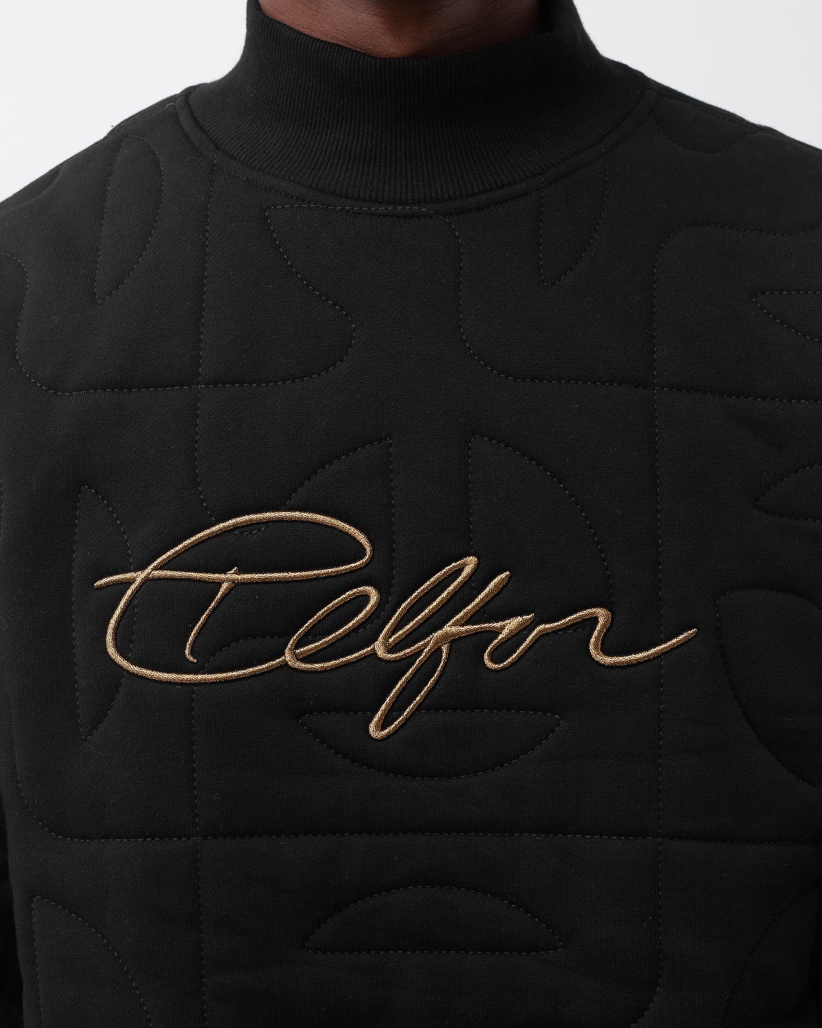 Moose Knuckles x Telfar QUILTED MOCKNECK