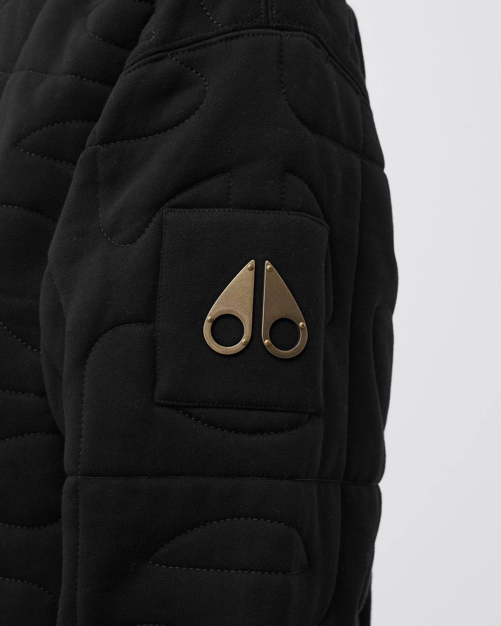 Moose Knuckles x Telfar QUILTED MOCKNECK