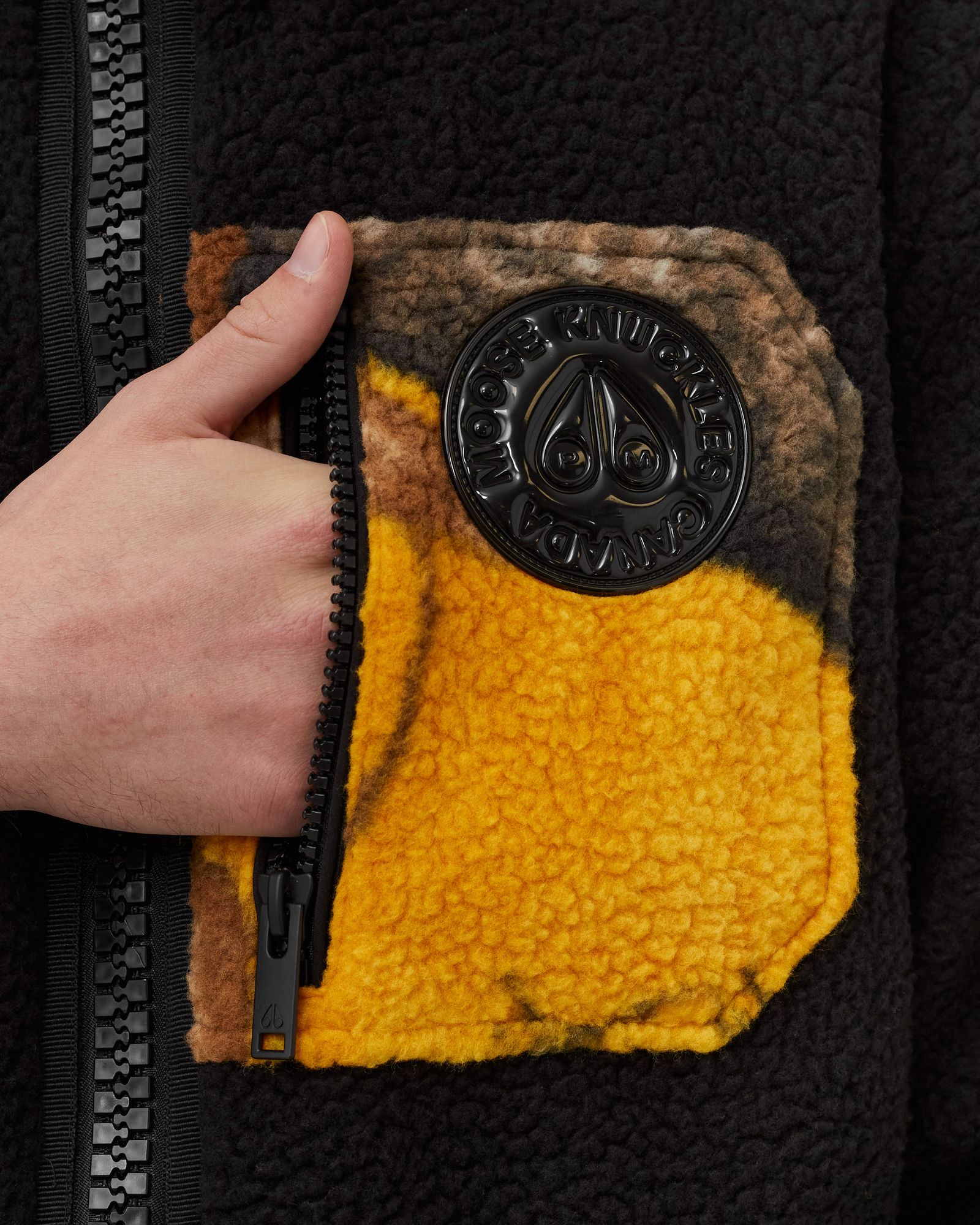 MK x POST MALONE SHERPA ZIP UP