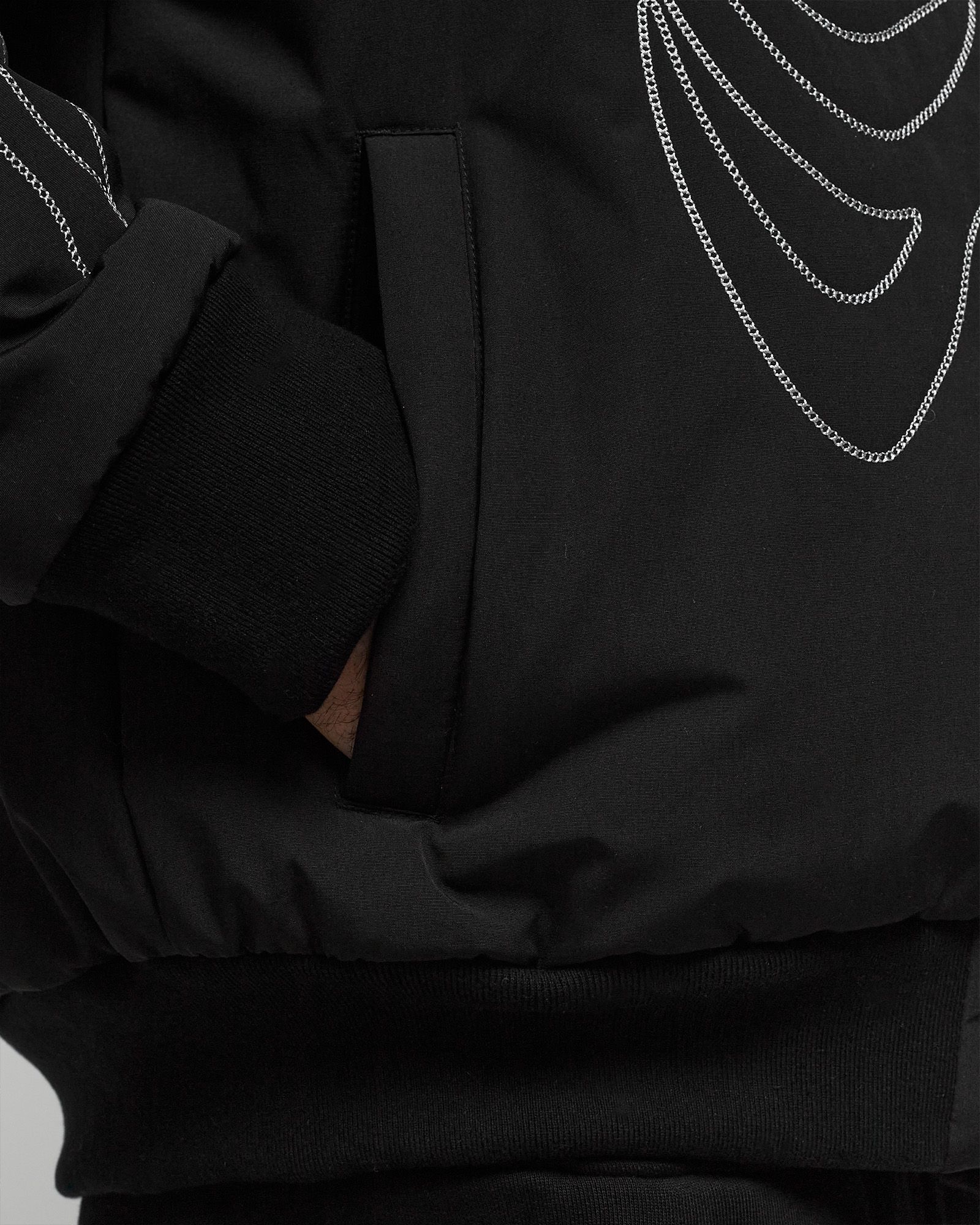 X PLEASURES SKELETON BOMBER