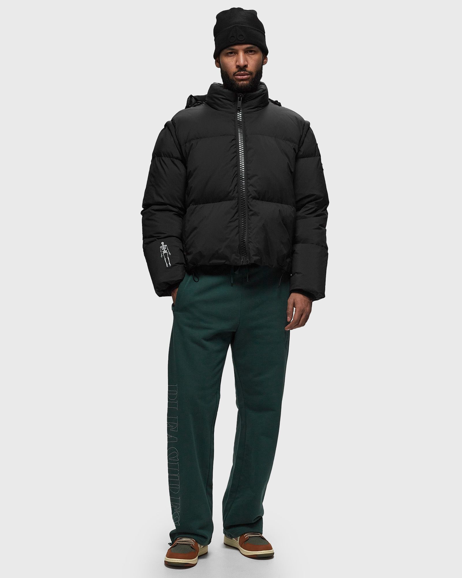 X PLEASURES CROPPED PUFFER