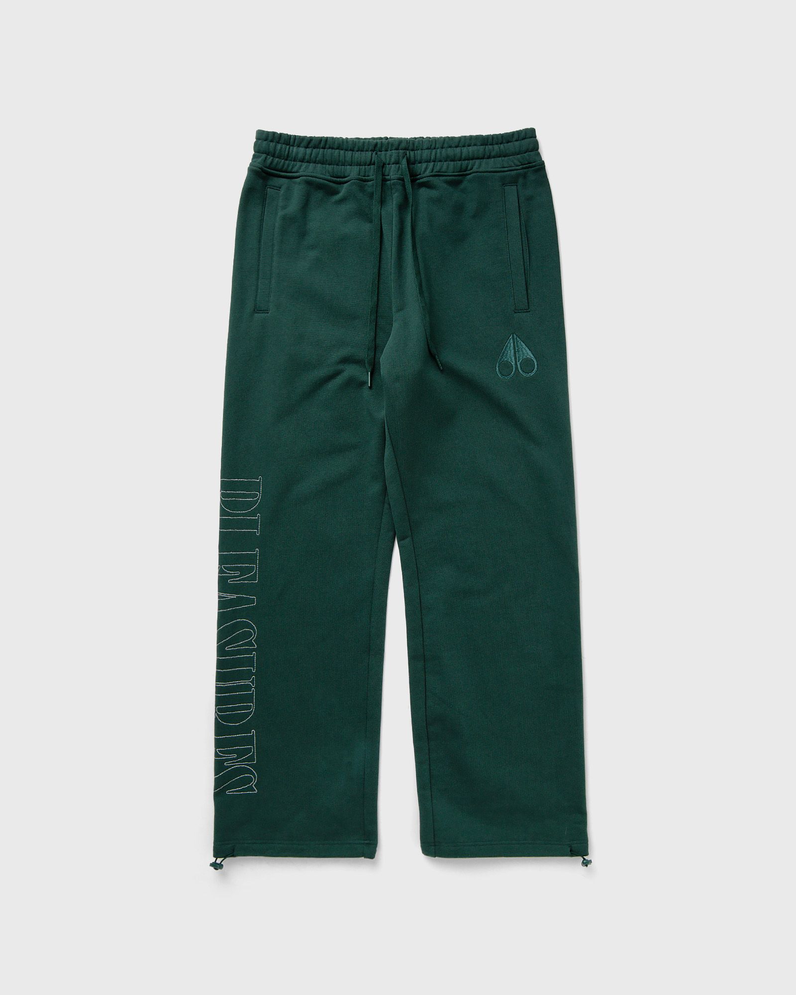 Moose Knuckles - x pleasures logo sweatpants men sweatpants green in größe:xl