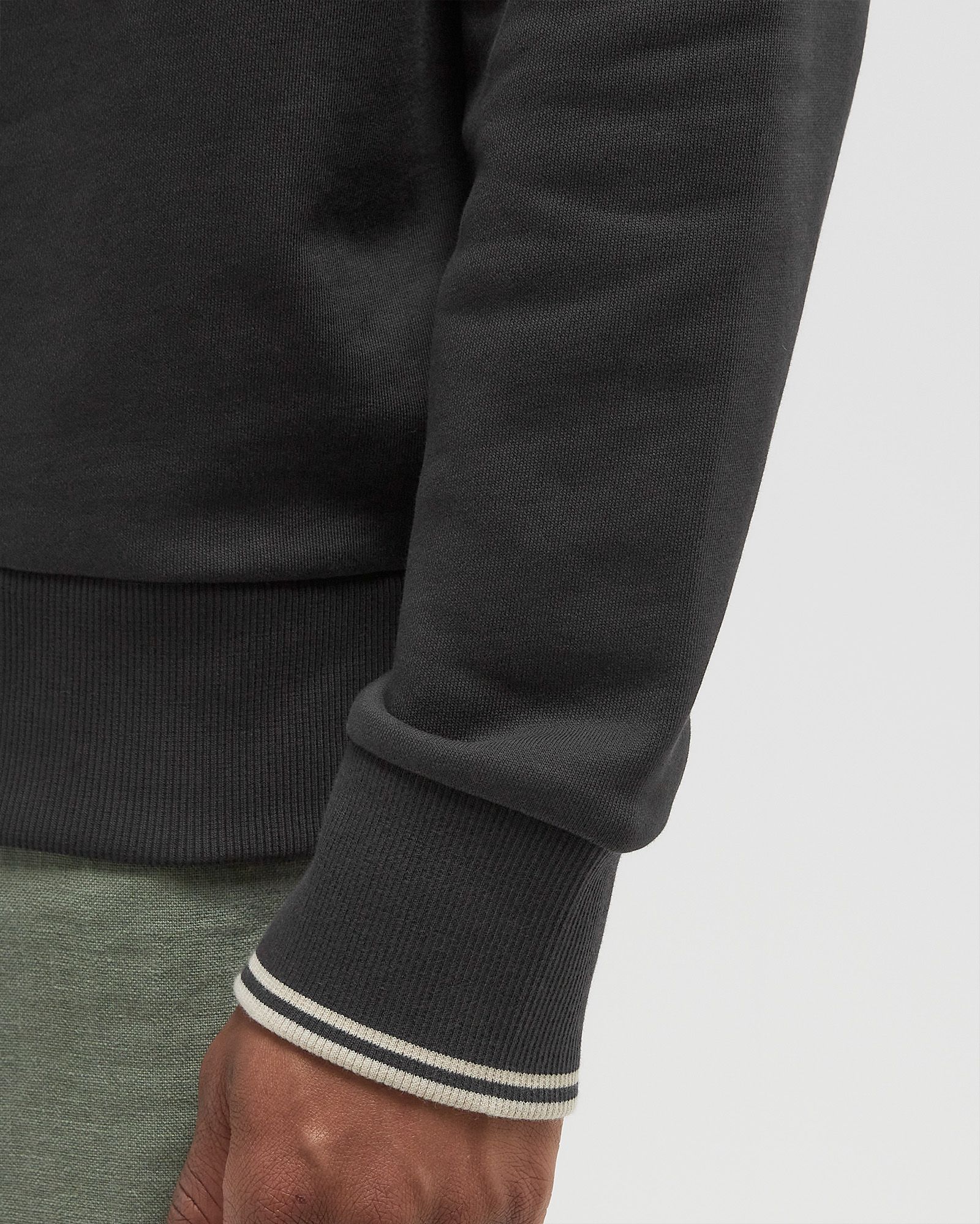 HALF ZIP SWEATSHIRT