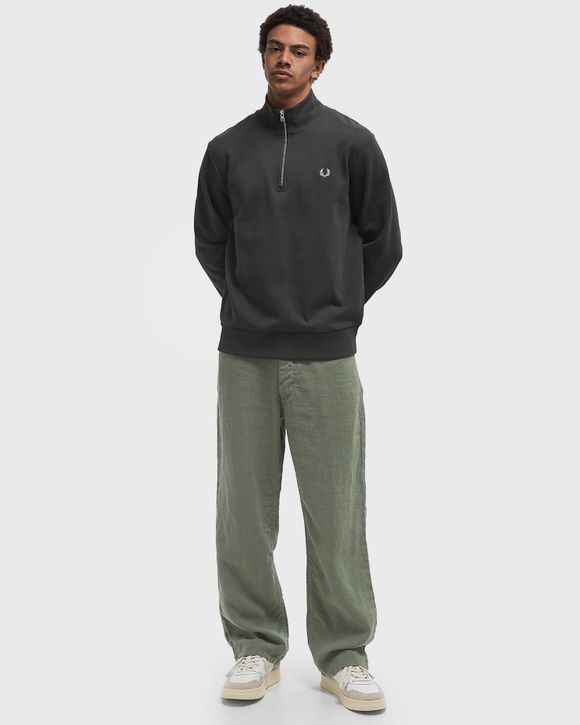 HALF ZIP SWEATSHIRT