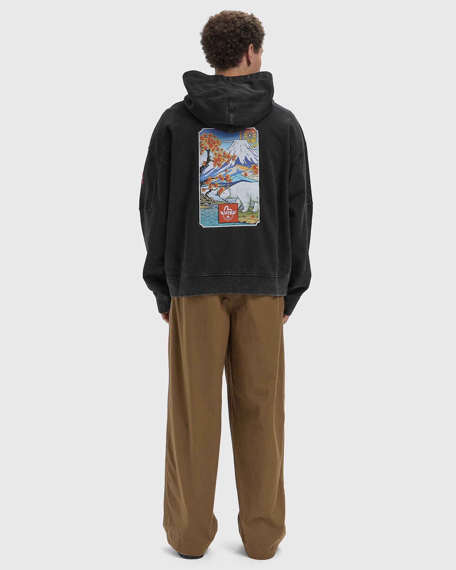 EVISU  X  MOOSE HOODIE