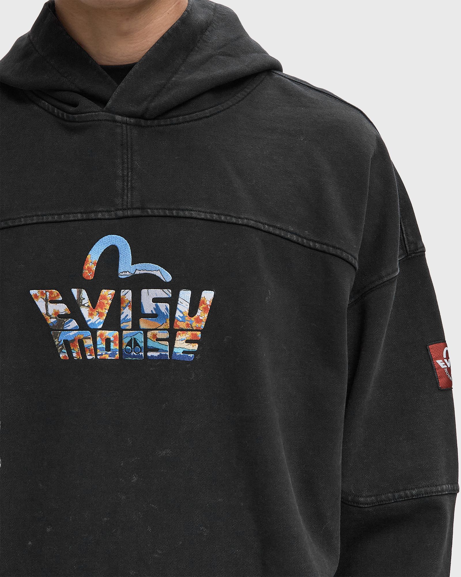 EVISU  X  MOOSE HOODIE