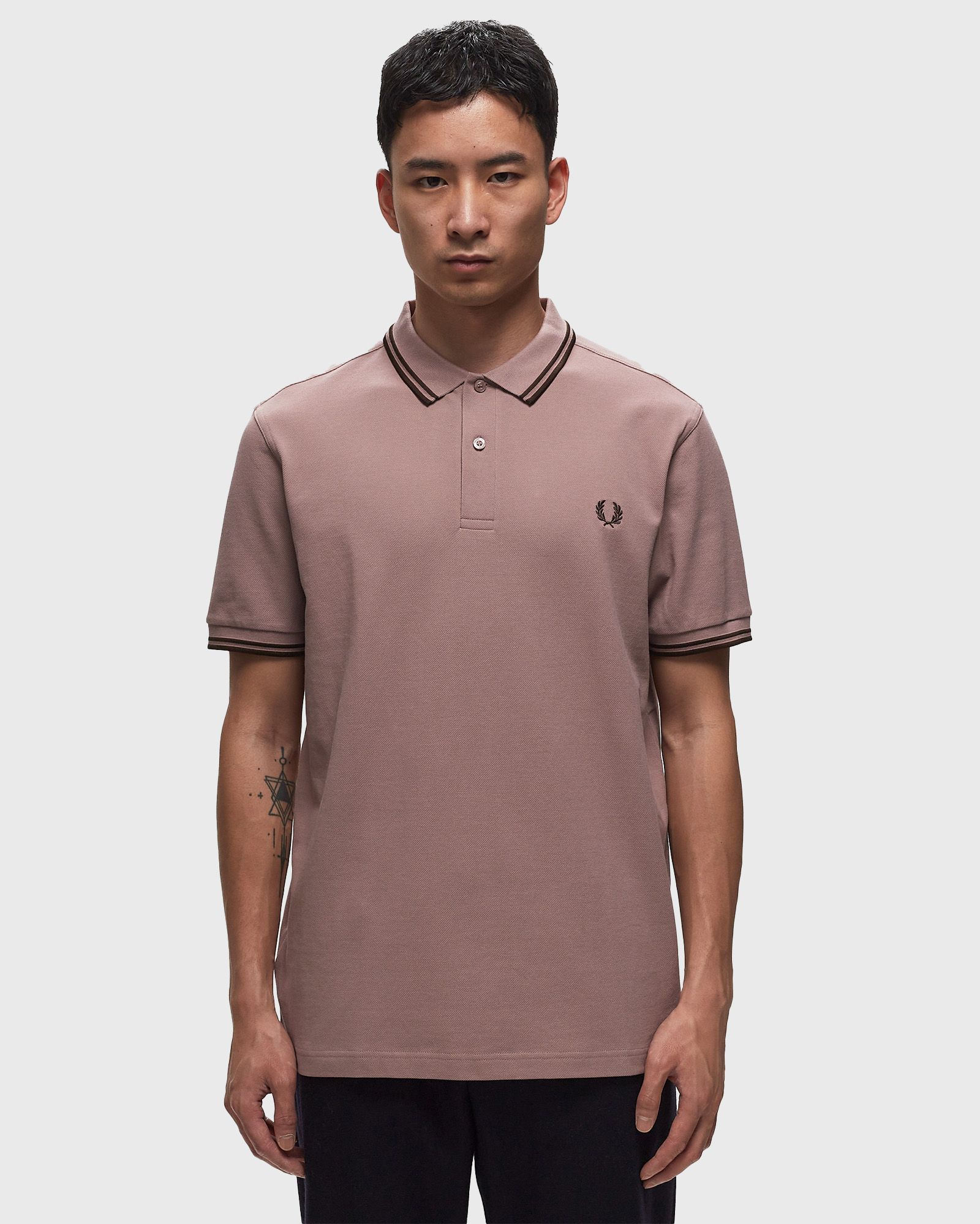 TWIN TIPPED FRED PERRY SHIRT