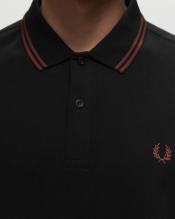 Fred Perry TWIN TIPPED FRED PERRY SHIRT Black | BSTN Store
