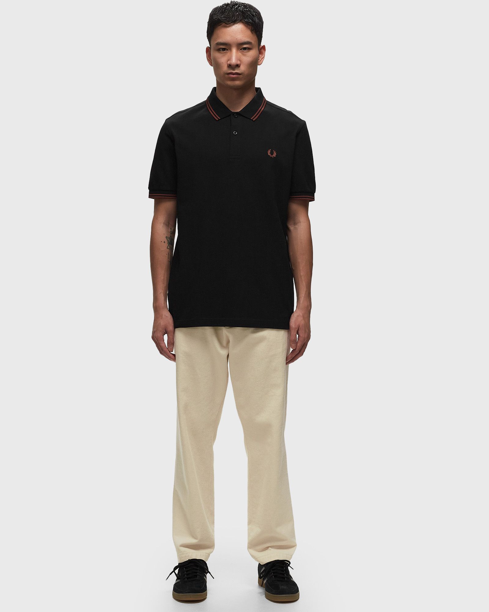 TWIN TIPPED FRED PERRY SHIRT