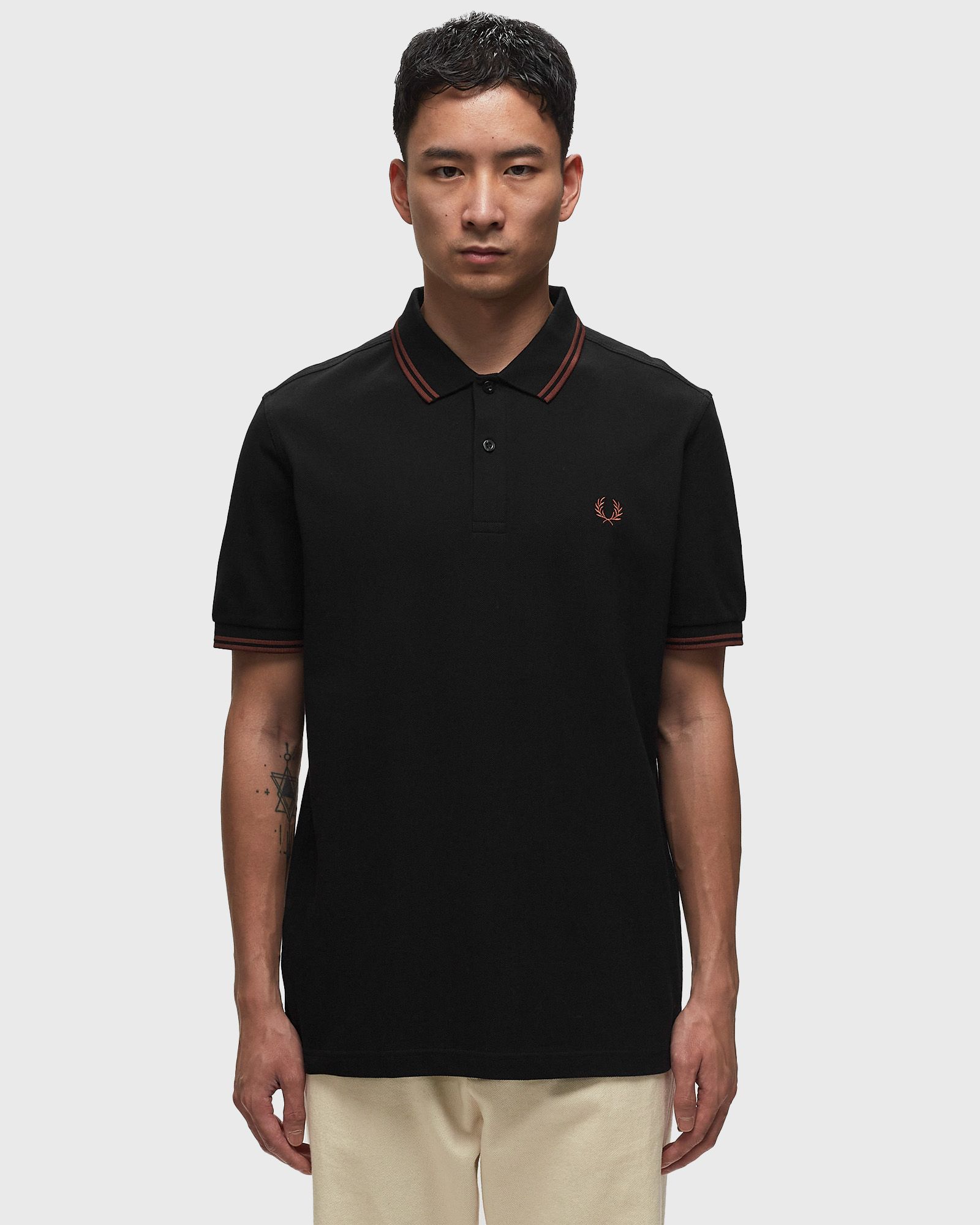 TWIN TIPPED FRED PERRY SHIRT