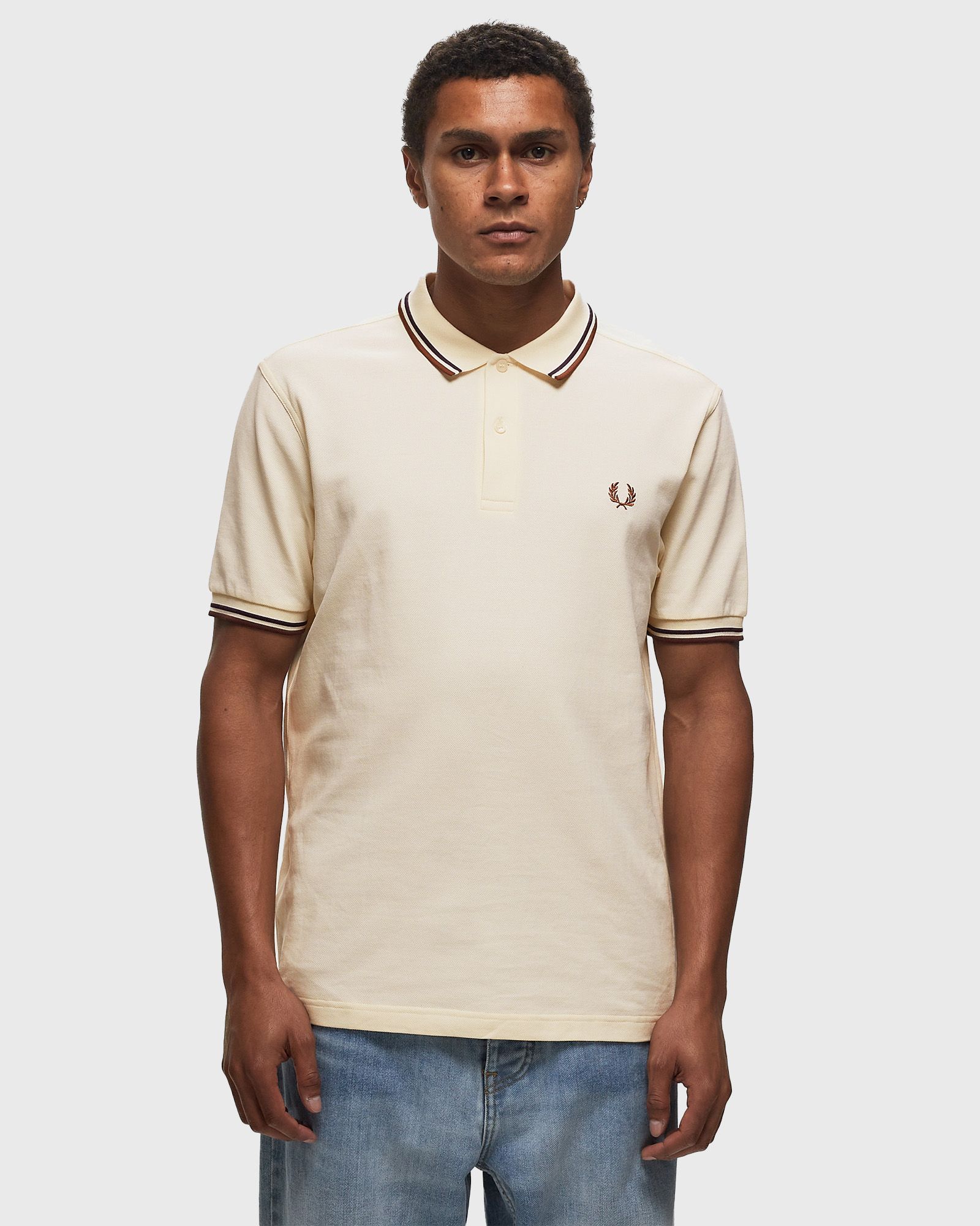 TWIN TIPPED FRED PERRY SHIRT