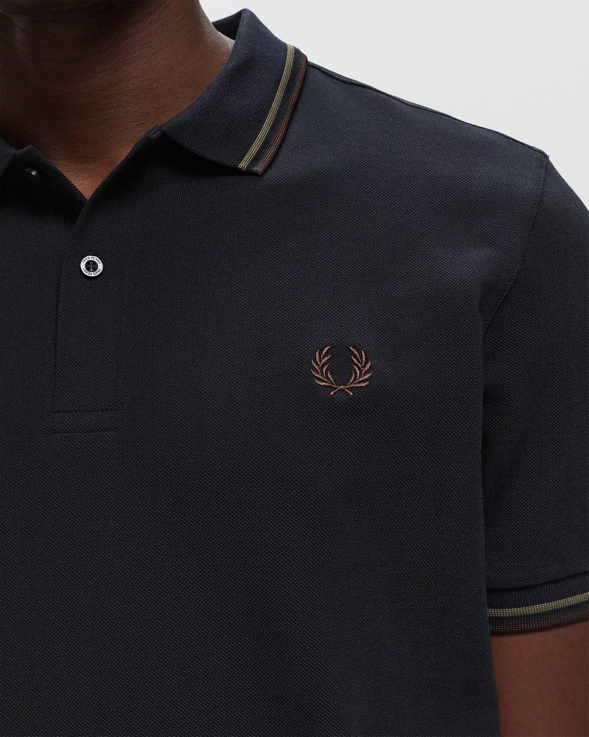 Fred Perry THE TWIN TIPPED FP SHIRT Blue | BSTN Store