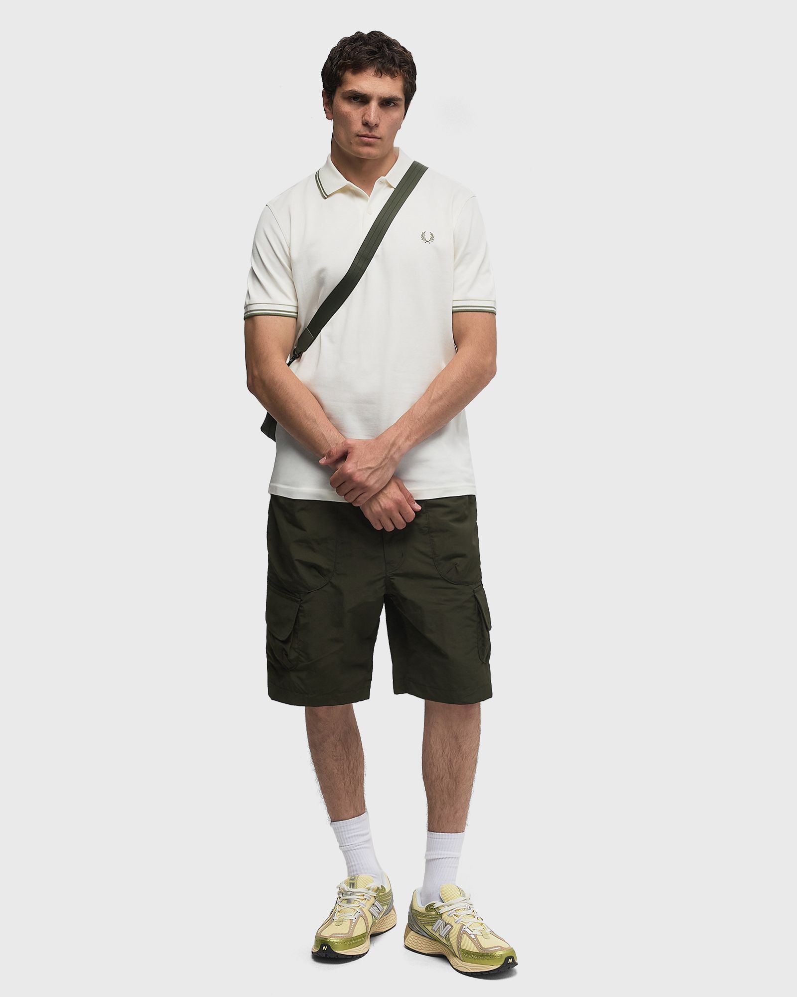 TWIN TIPPED FRED PERRY SHIRT