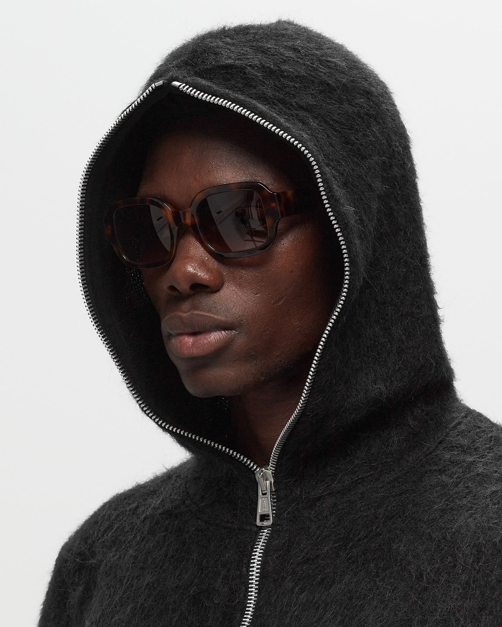 Our Legacy FULL ZIP HOOD Black | BSTN Store