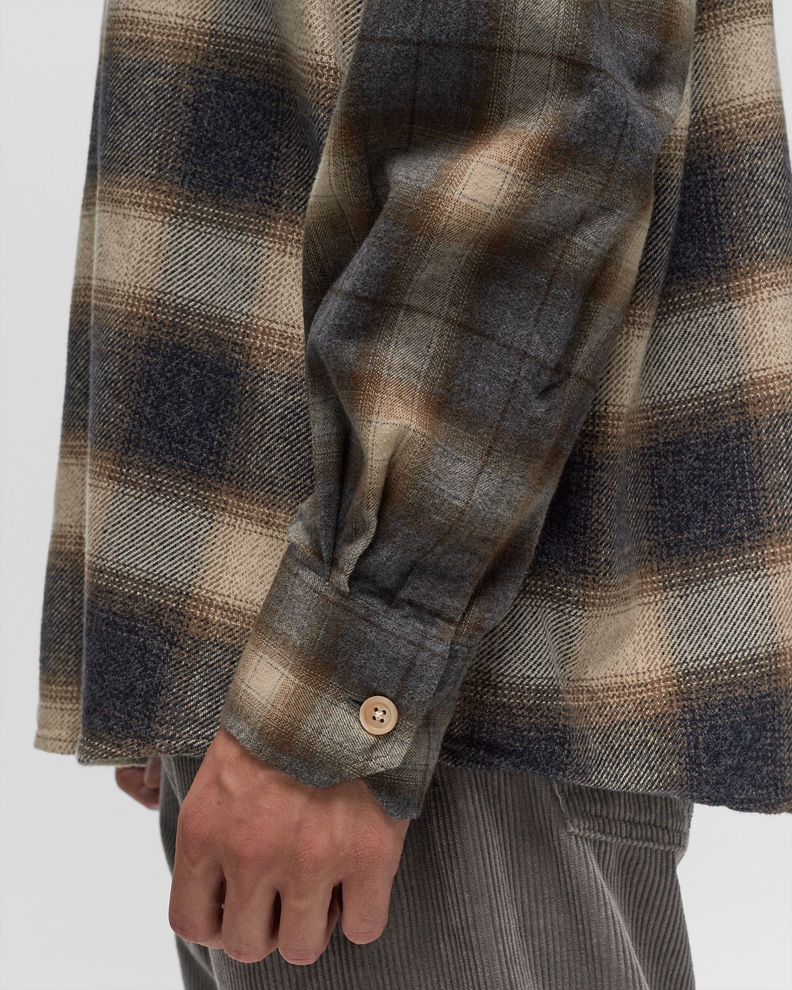 トップス 25ss Our Legacy above shirt size44 Our Legacy - Above Shirt Dark Mediterranean Check