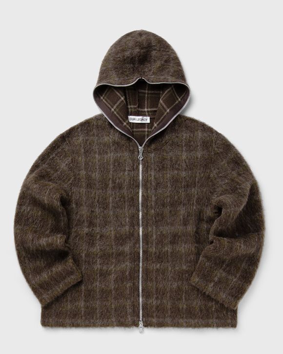 ジャケット・アウター Our Legacy 23AW FULL ZIP HOOD Our Legacy - Full Zip Hood Black Hairy Wool