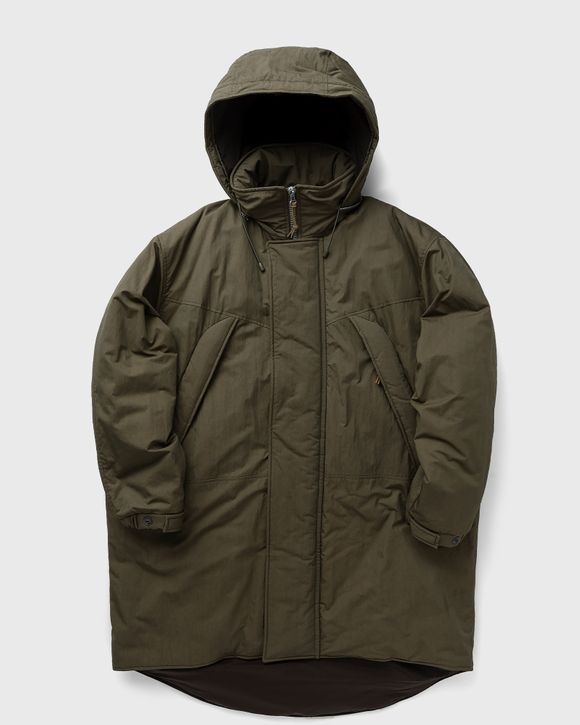 Our Legacy FENRIR PARKA Green - PINE HIGH TWIST SOLARO