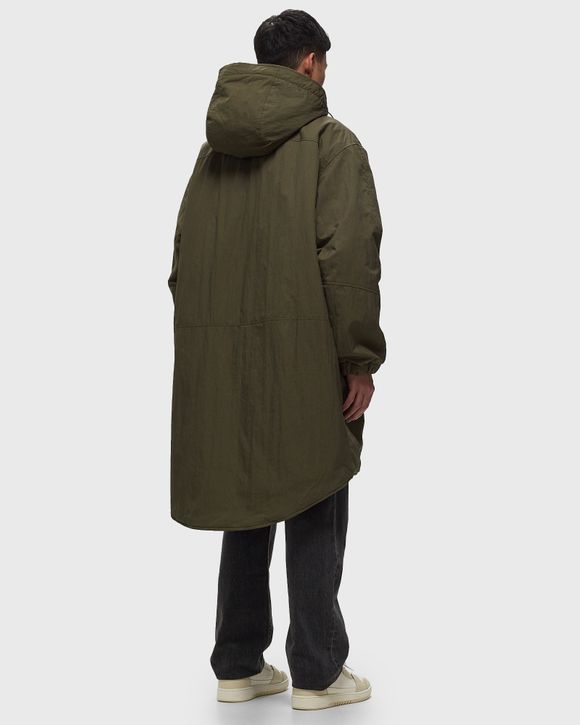 Our Legacy FENRIR PARKA Green - PINE HIGH TWIST SOLARO