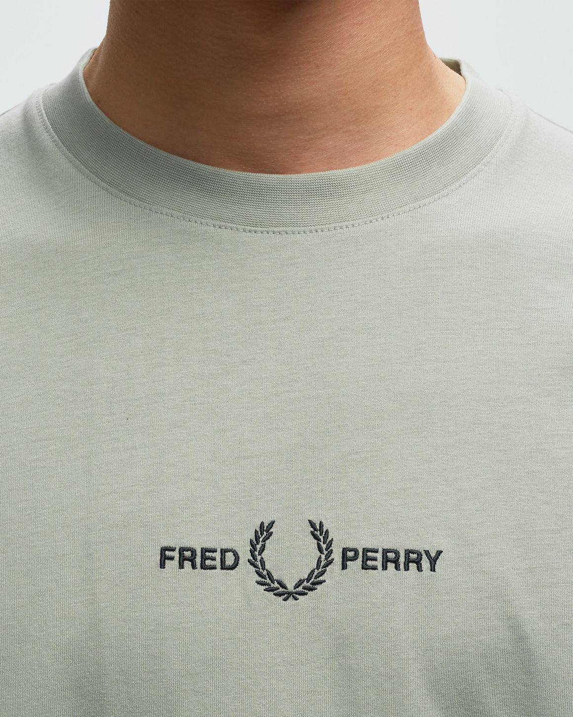 Tシャツ・カットソー FRED PERRY SS24 T-SHIRT WITH LOGO (FP-M4580-50_U53) Fred Perry Embroidered T-Shirt M4580-X18 | OVERKILL