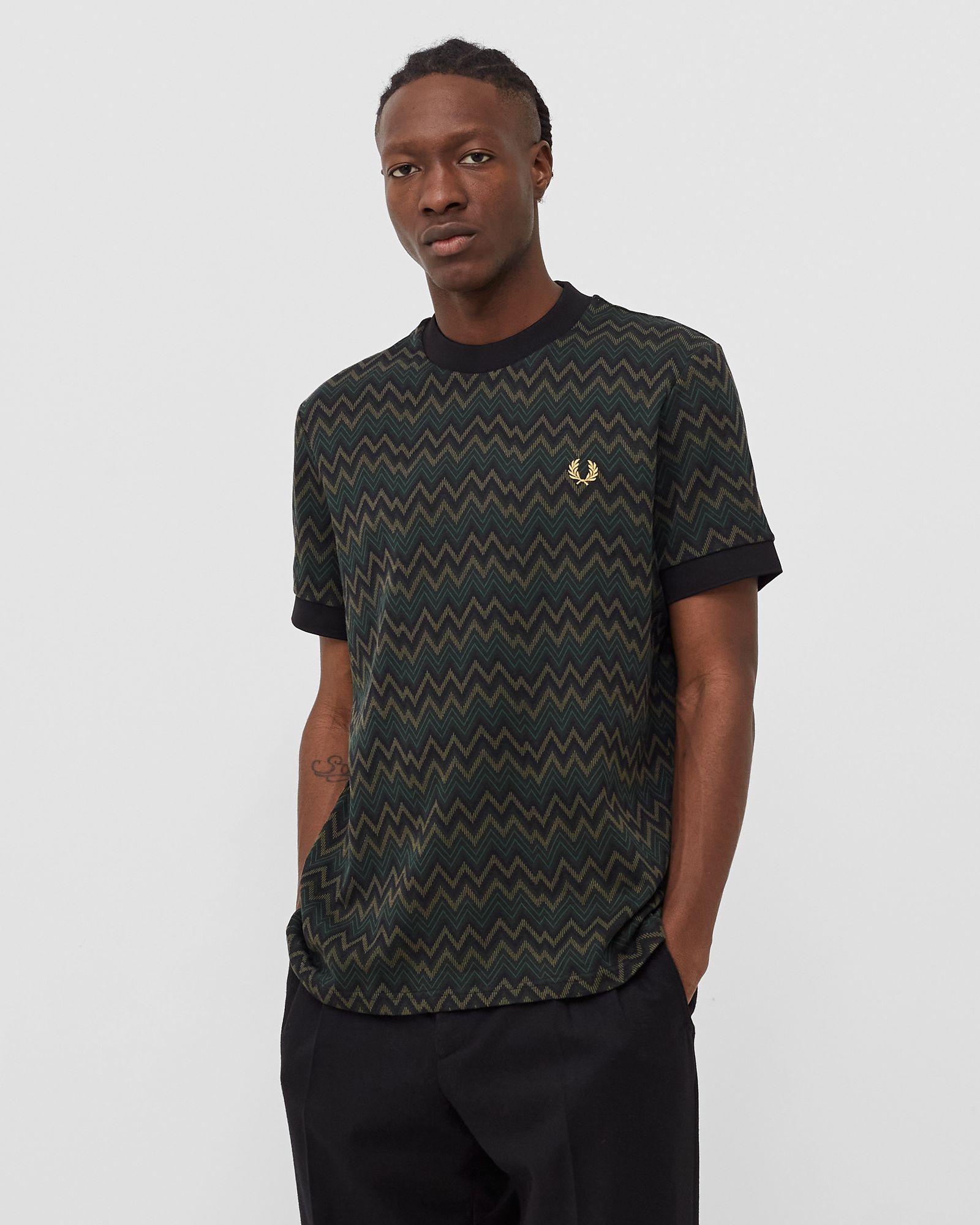 JACQUARD T-SHIRT