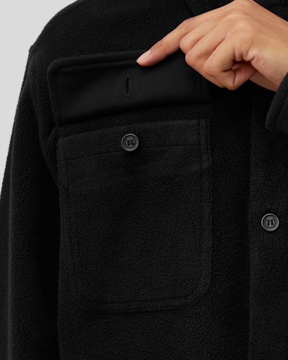 REVERSE FLEECEBACK OVERSHIRT