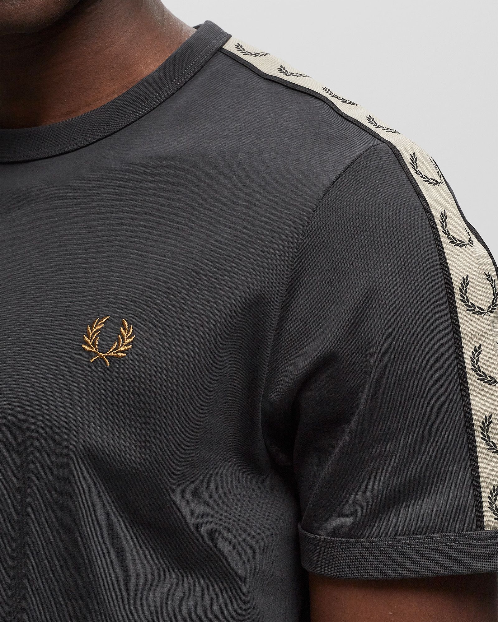 Contrast Tape Ringer Tee