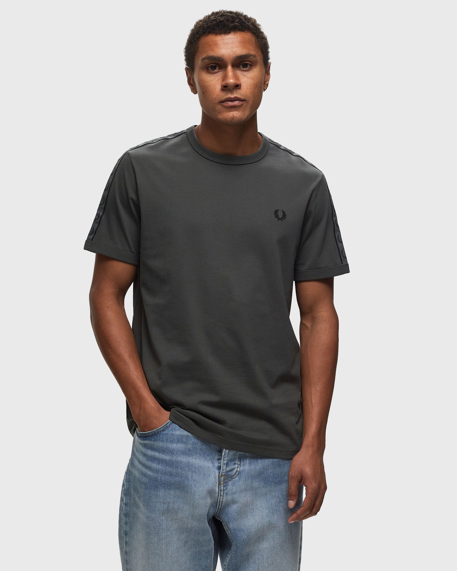 CONTRAST TAPE RINGER TEE