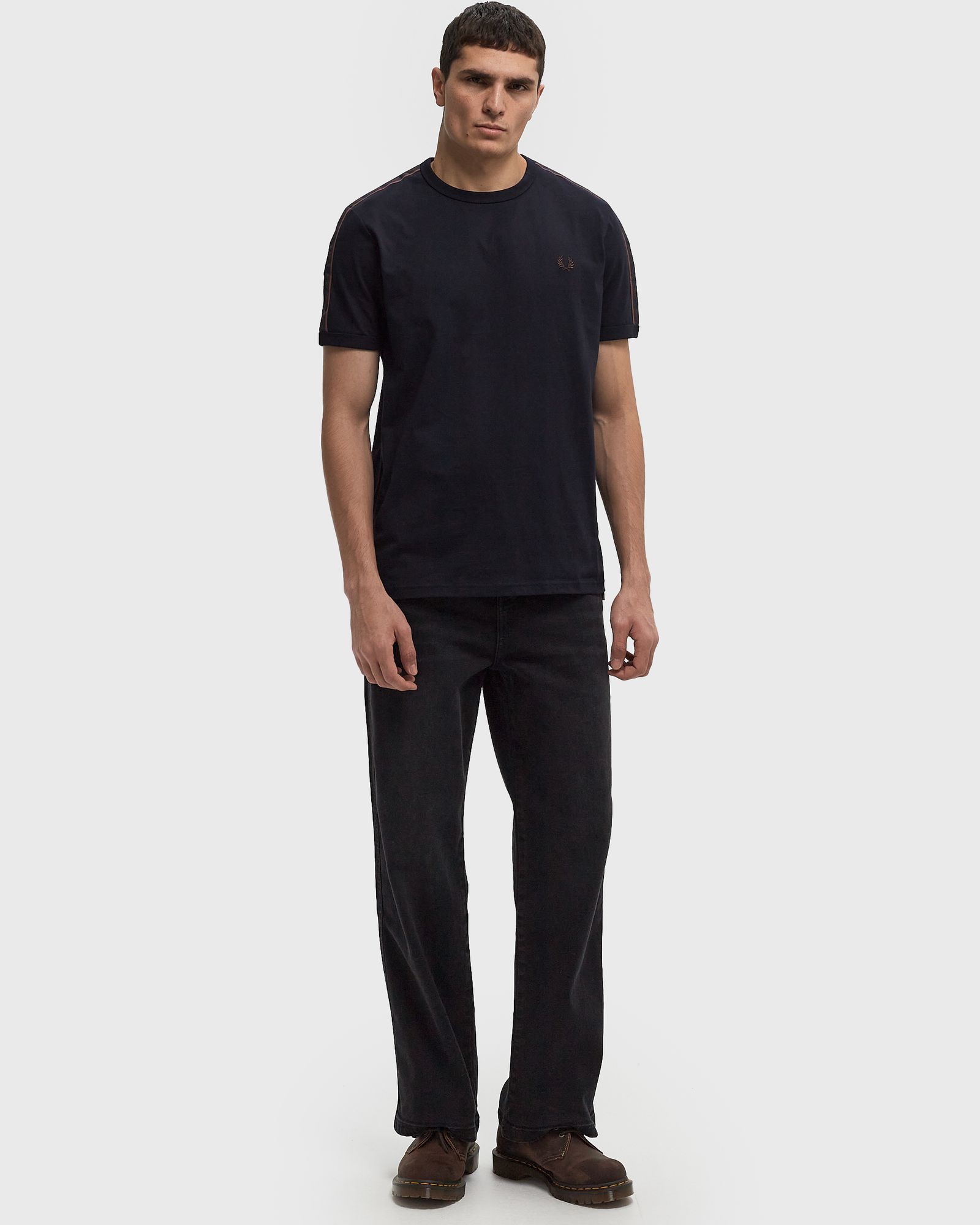 CONTRAST TAPE RINGER T-SHIRT