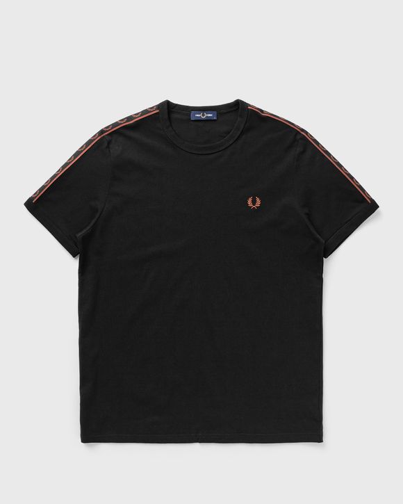 Y s lace trim shirt SHIRT Black Fred Perry CONTRAST TAPE RINGER T Cheap Parallax Jordan Outlet