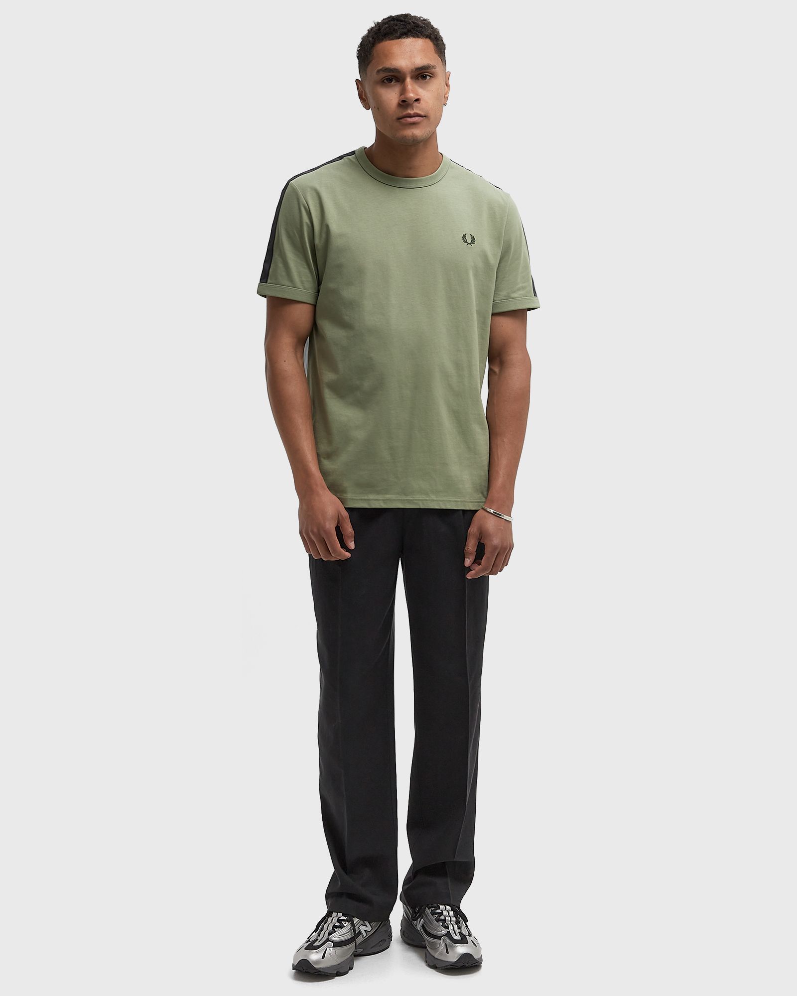 CONTRAST TAPE RINGER T-SHIRT