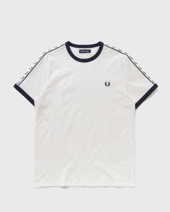 Fred Perry TAPED RINGER TEE White | BSTN Store