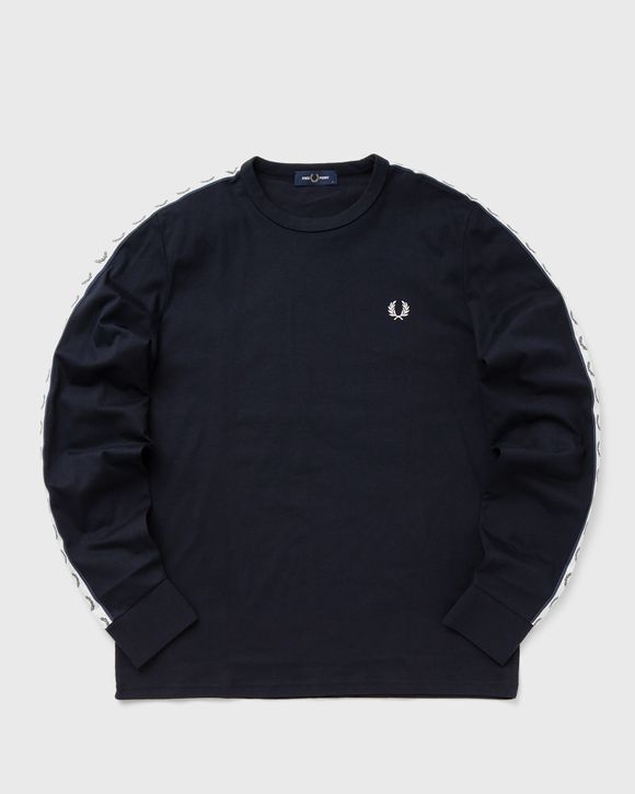 ■FRED PERRY■ Baseline Long Sleeve Tape T-Shirt 248 AFPM233 Fred-Perry-x-Raf-Simons-Tape-