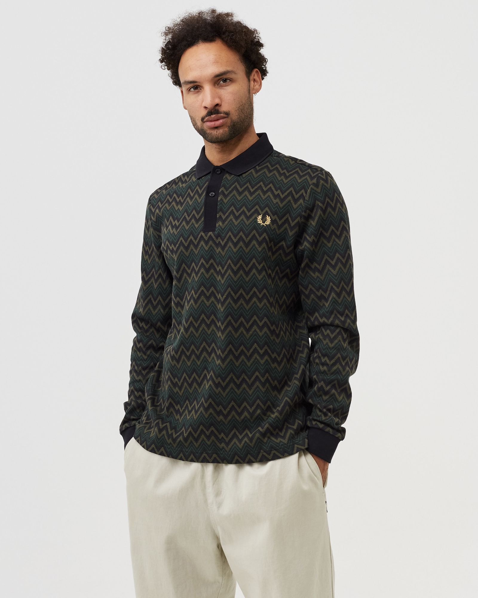 JACQUARD POLO SHIRT