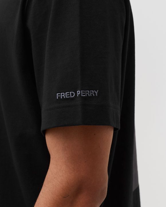 Fred Perry RAVE PRINT TEE Black | BSTN Store