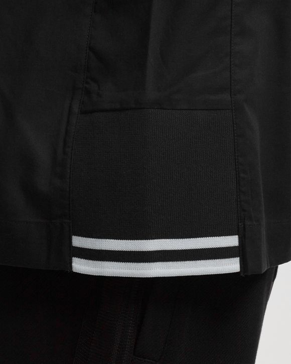 Tipped Hem Revere Collar Shirt