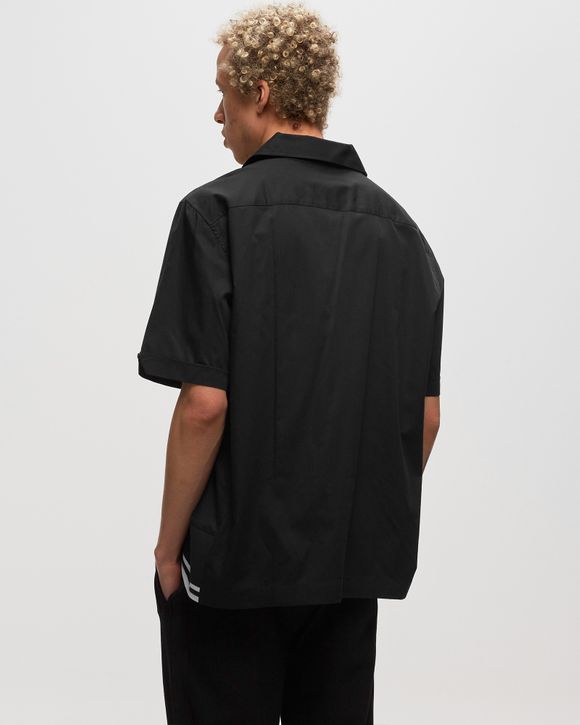 Tipped Hem Revere Collar Shirt