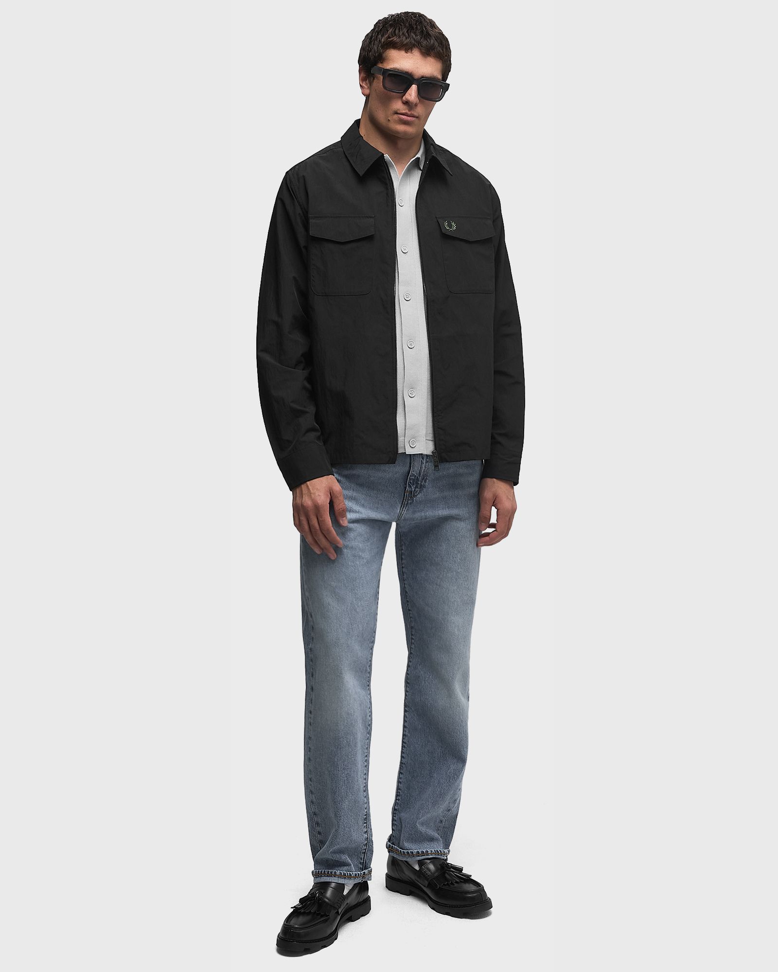 ZIP THROUGH OVERSHIRT