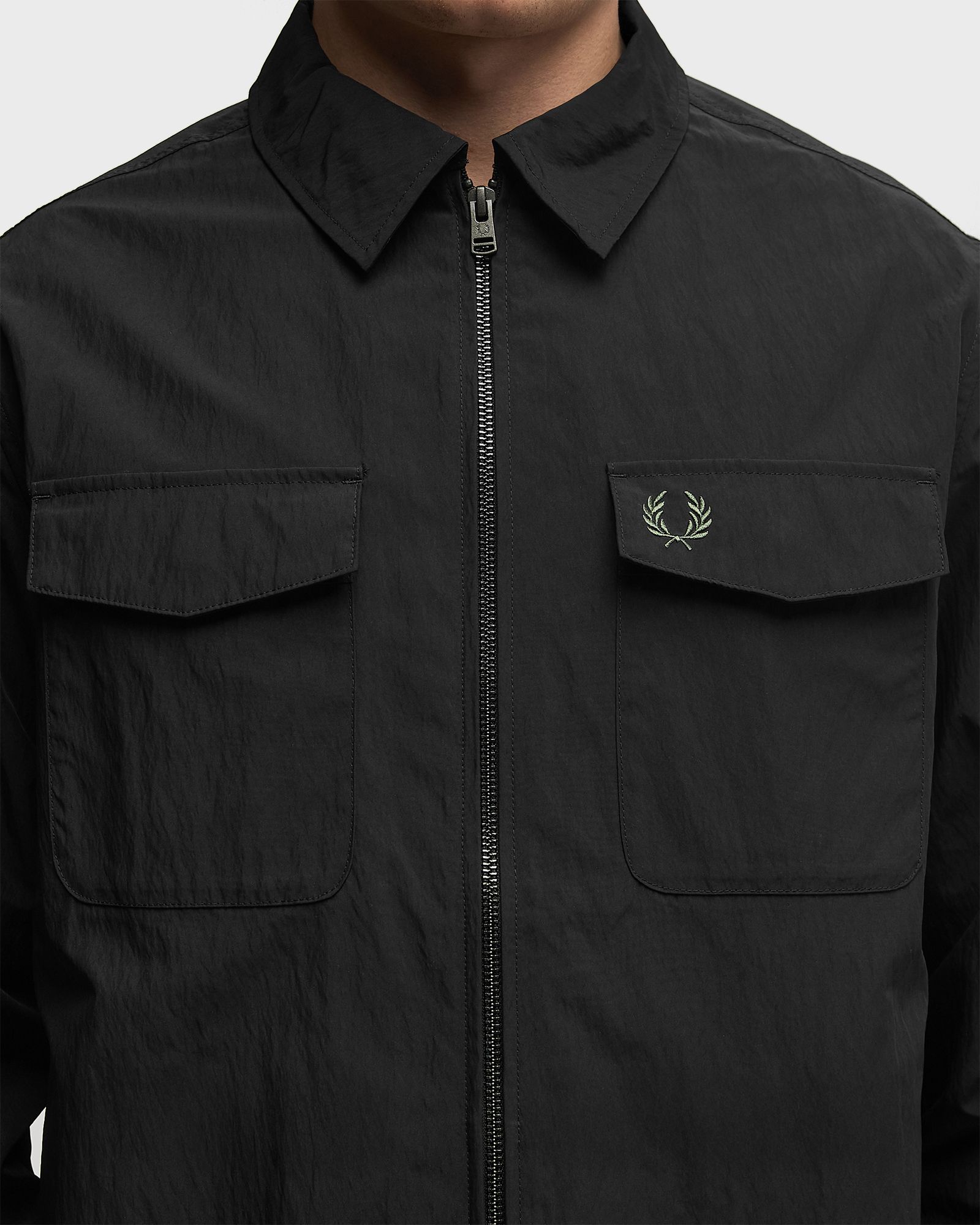 ZIP THROUGH OVERSHIRT