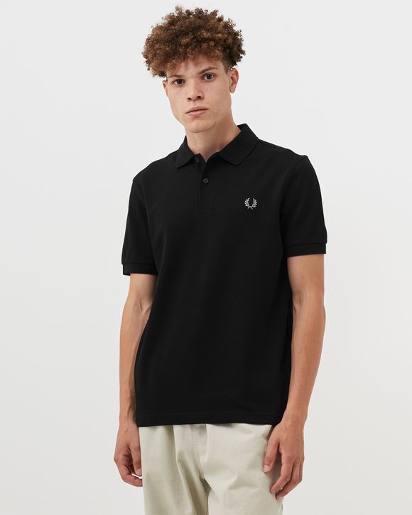 Fred Perry Plain Fred Perry Shirt Black - BLACK