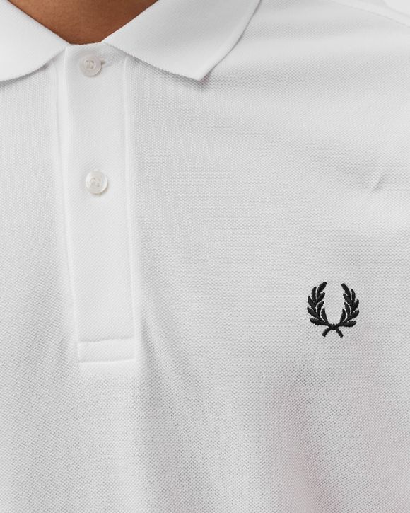Fred Perry LS PLAIN FRED PERRY SHIRT White - WHITE