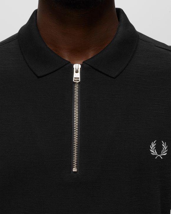 Fred perry hot sale waffle knit polo