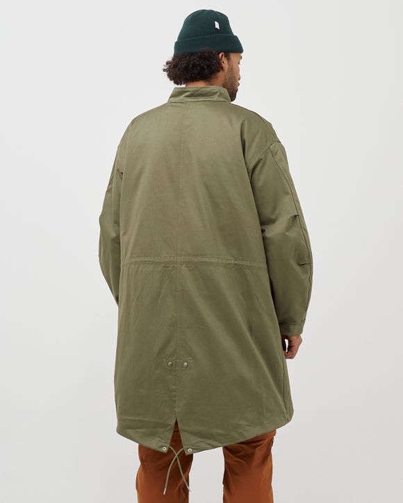 Uniform Bridge FISHTAIL PARKA Green - SAGEGREEN